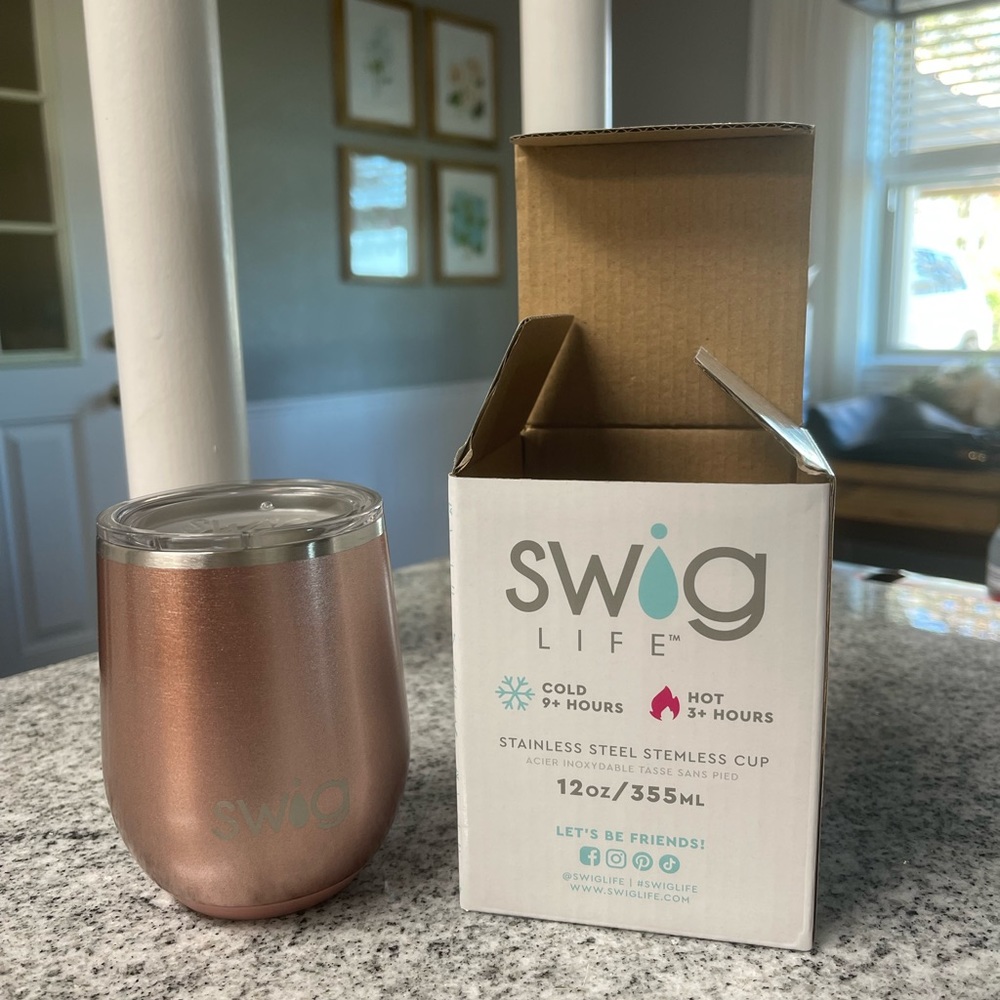 Swig Life - Stainless Steel Stemless Insulated Tumbler